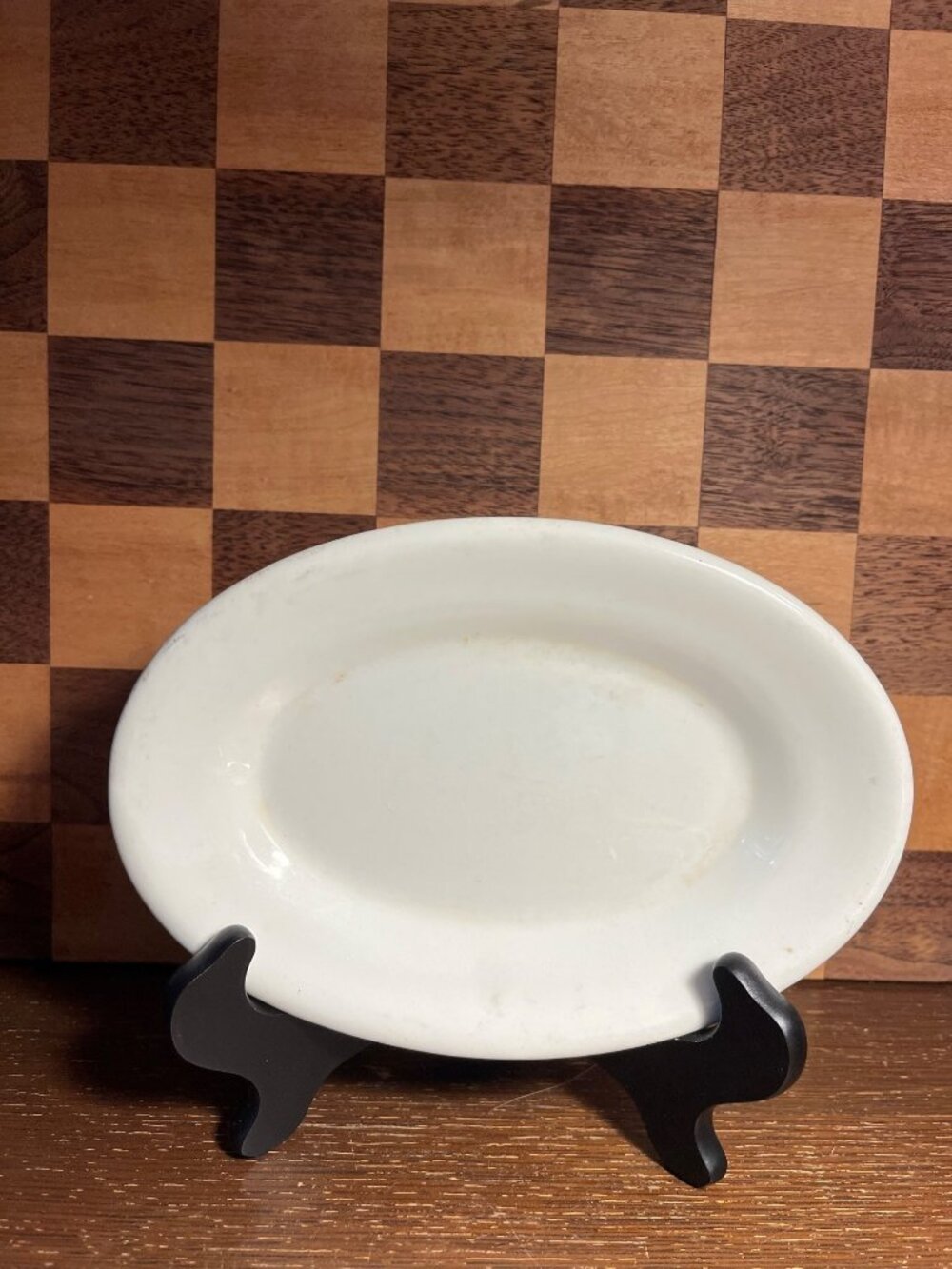 Small Oval Ironstone Restaurant Ware Platter A729